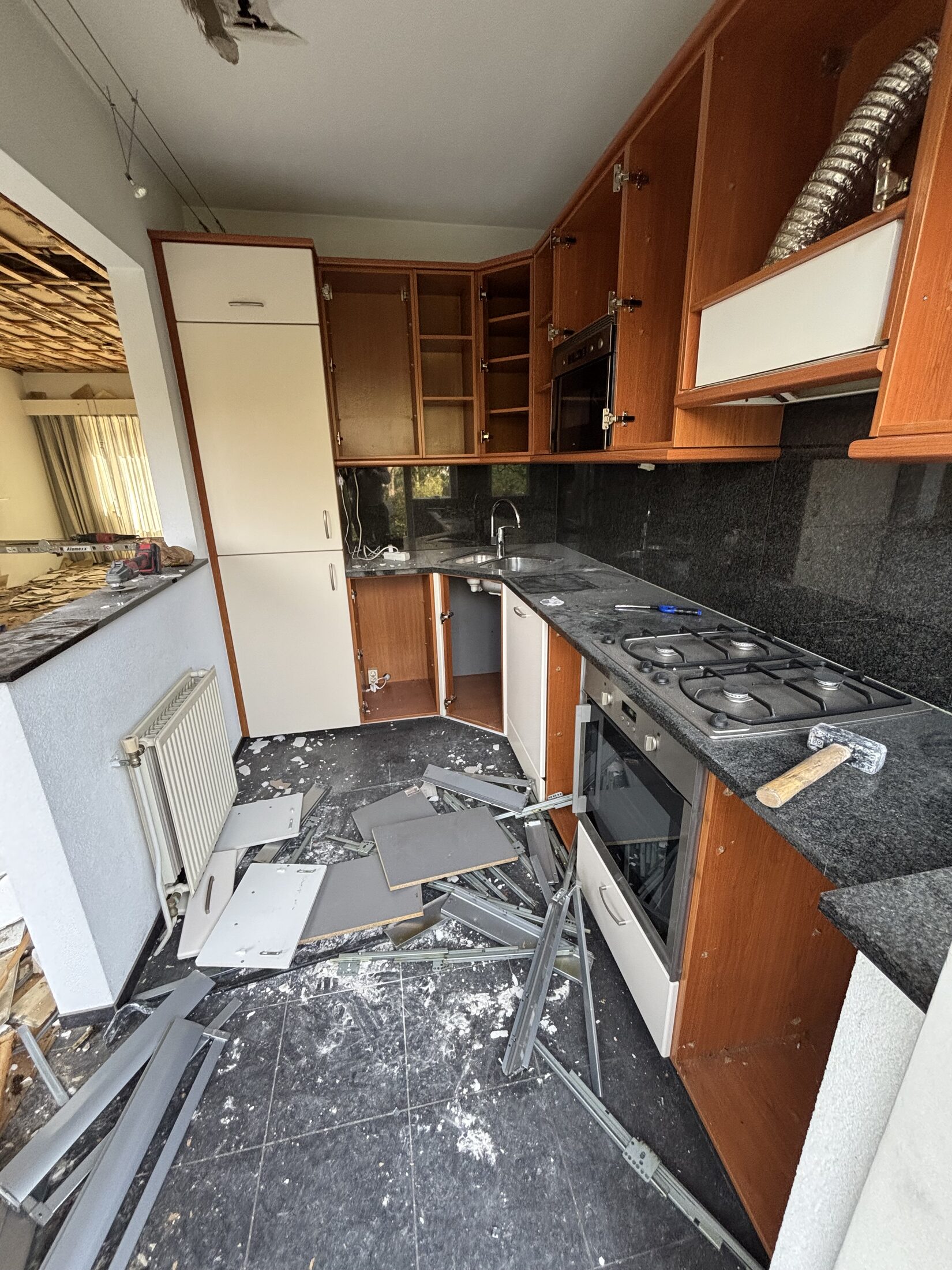 Complete casco renovatiesloop van een woning