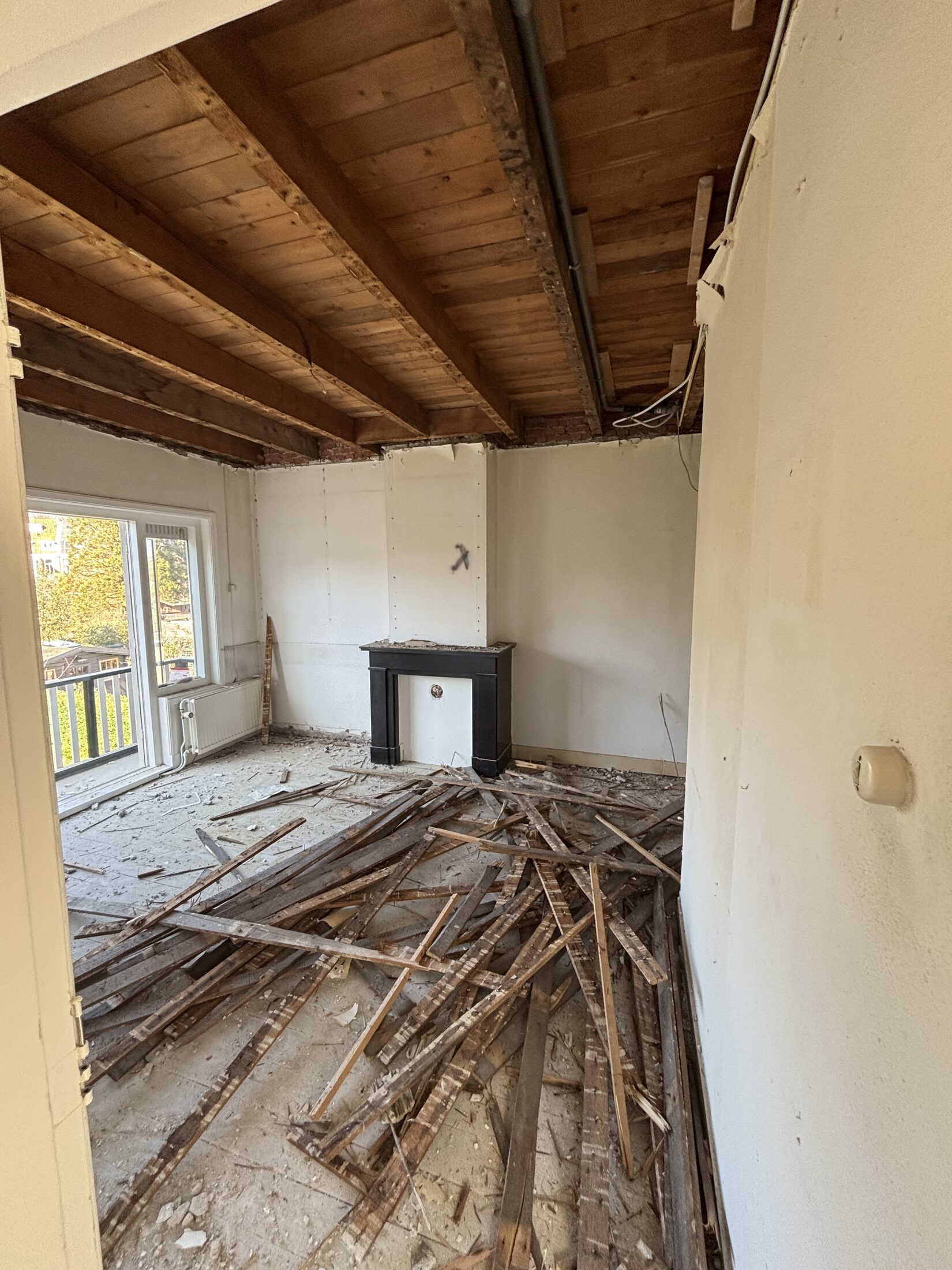 Complete casco renovatiesloop van een woning