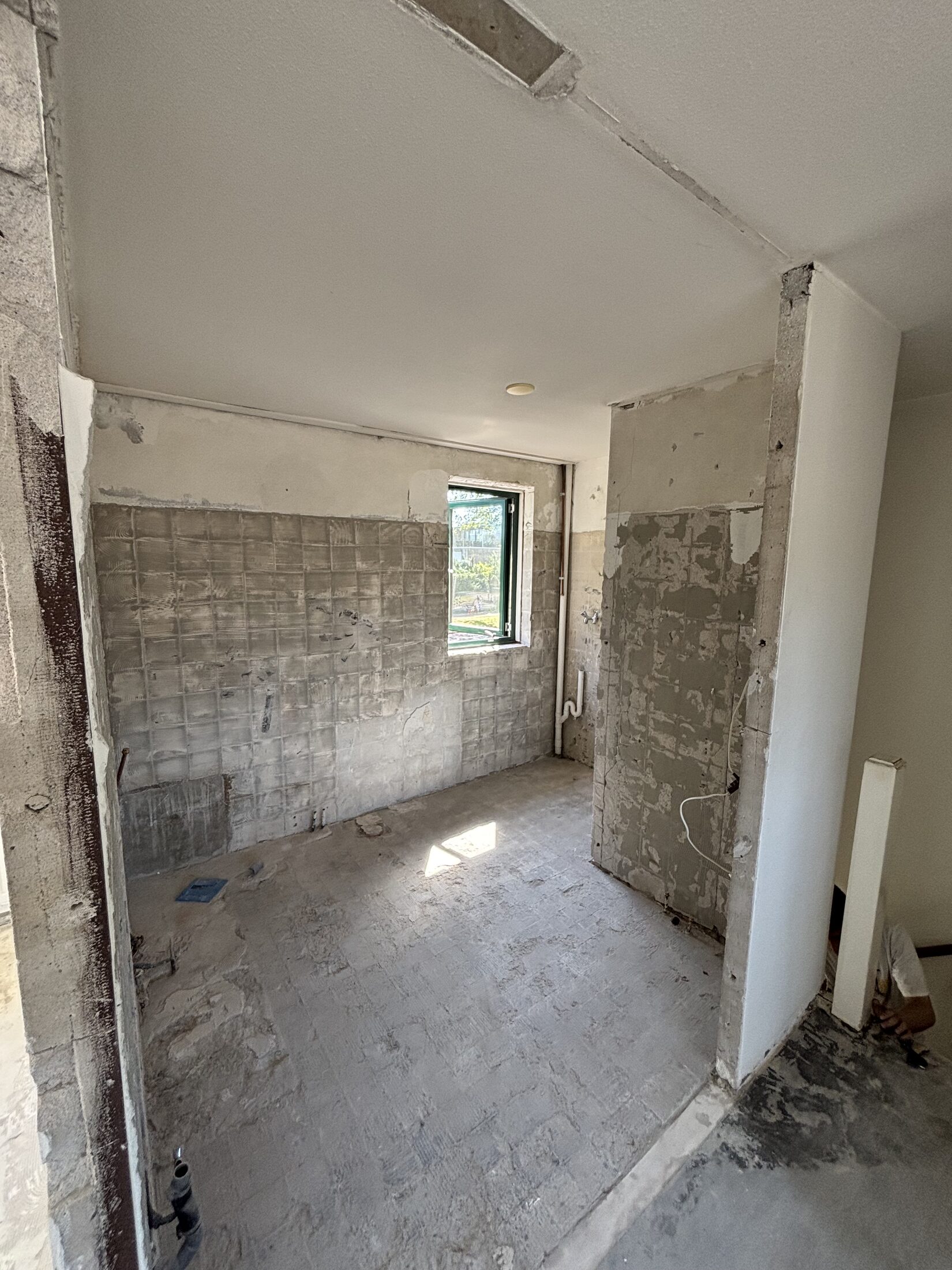 Badkamer volledig slopen