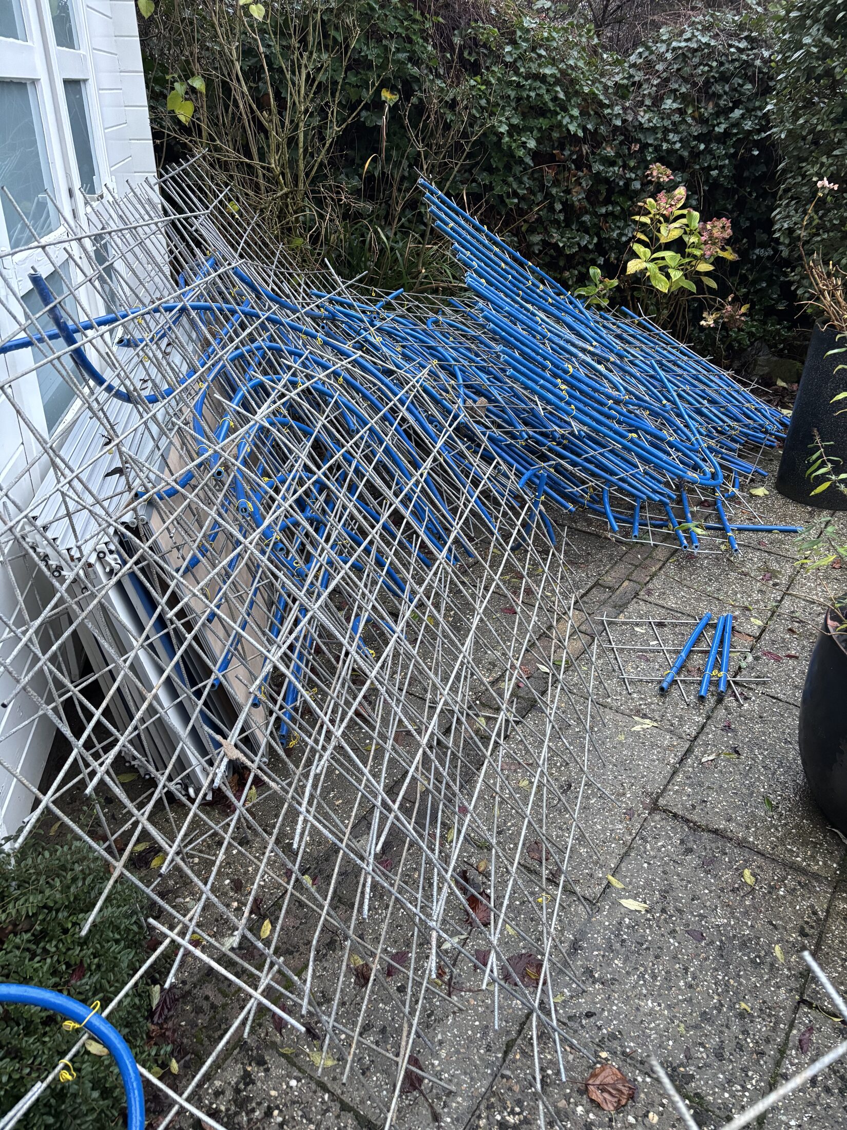 Dekvloer verwijderen met oude vloerverwarming