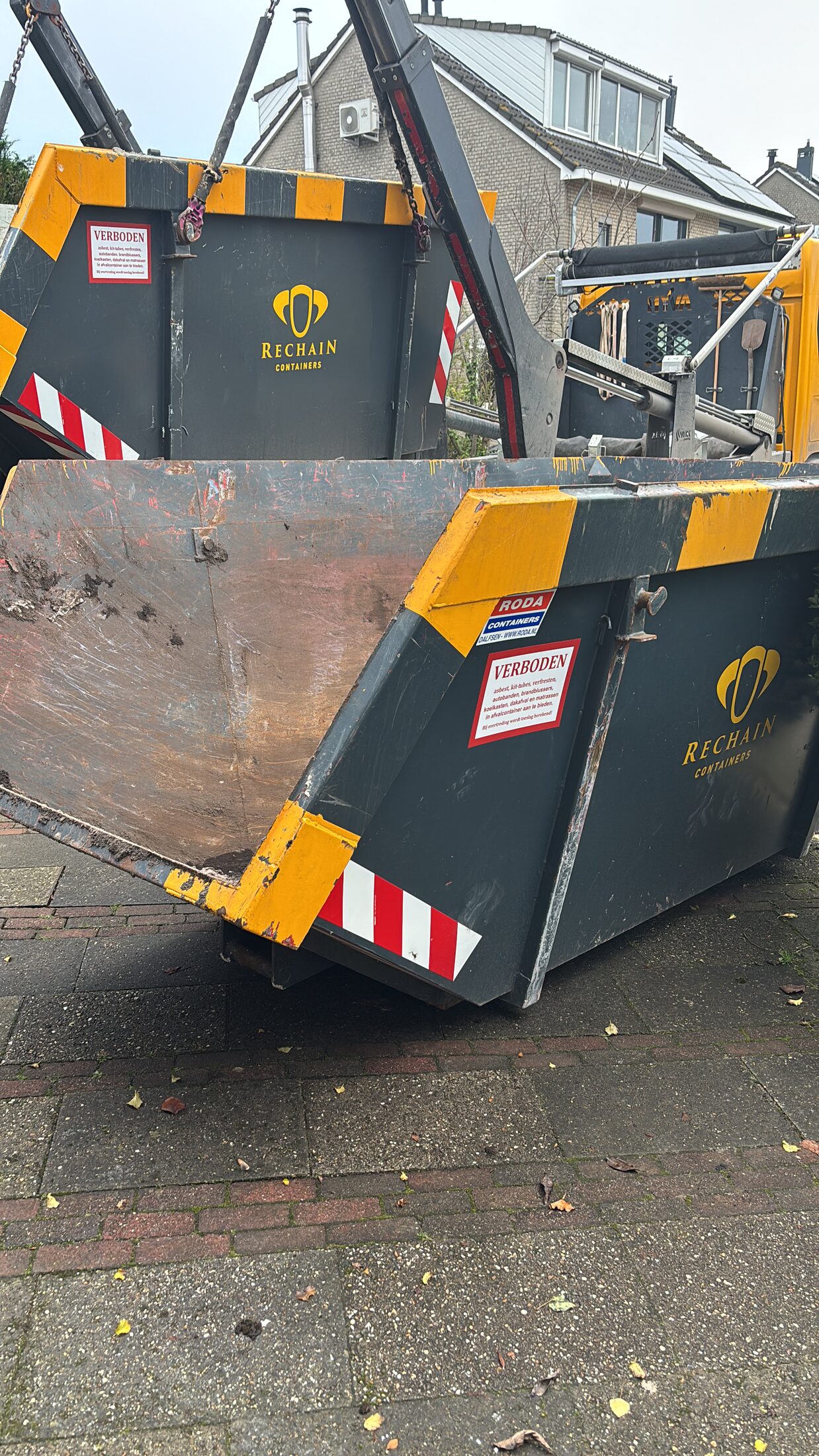 Dekvloer verwijderen met oude vloerverwarming